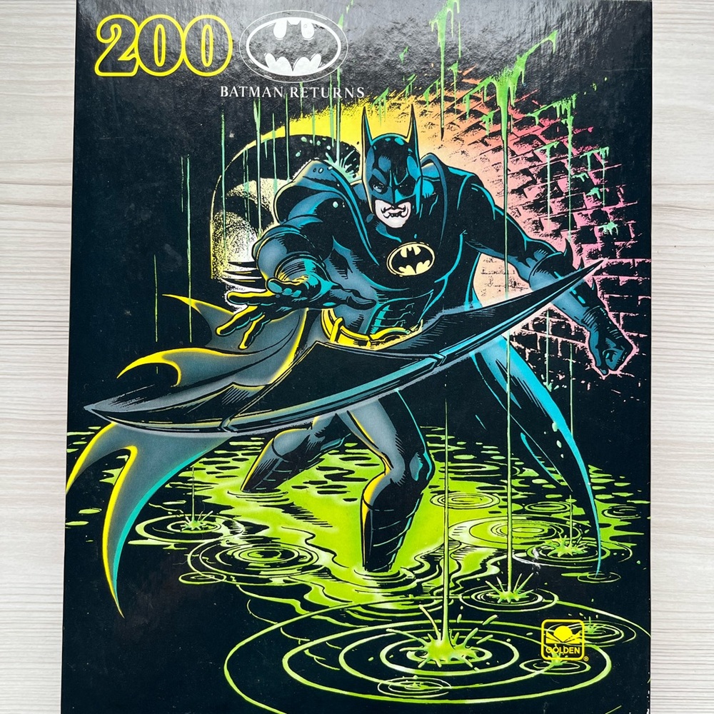 1992 Batman Returns 200 piece puzzle